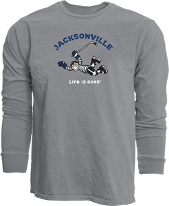 Jacksonville Icemen Life is Good Long Sleeve T-Shirt