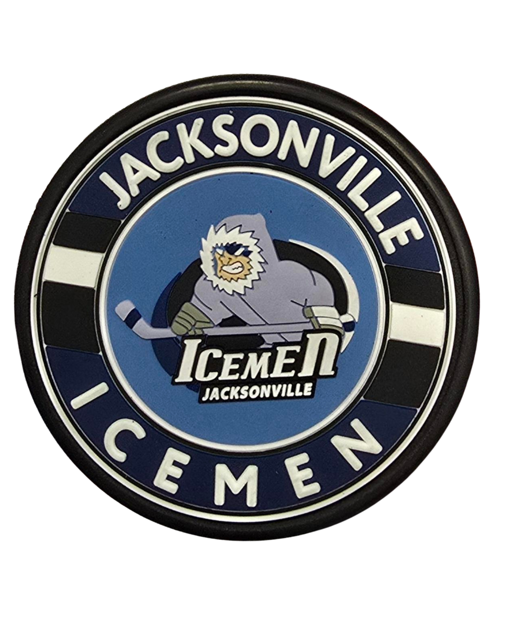 Jacksonville Icemen 3D PVC Insert Puck