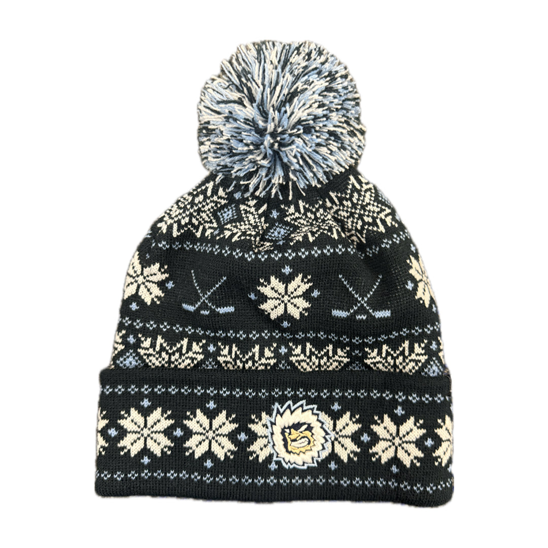 Jacksonville Icemen Klondike Dark Navy/White/Light Blue, Blizzard Beanie
