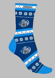 Jacksonville Icemen Holiday Sock Option 2 ‘23