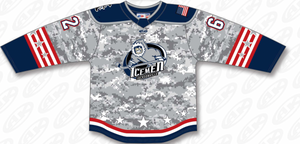 Jacksonville Icemen Youth 2024 Military Appreciation Jersey