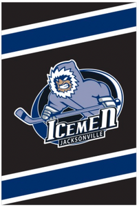 Jacksonville Icemen Fleece Blanket