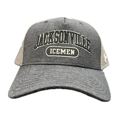 Jacksonville Icemen Under Armour Grey Mesh Men's One Size Zone Hat