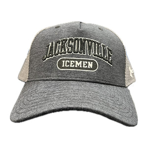 Jacksonville Icemen Under Armour Grey Mesh Men's One Size Zone Hat