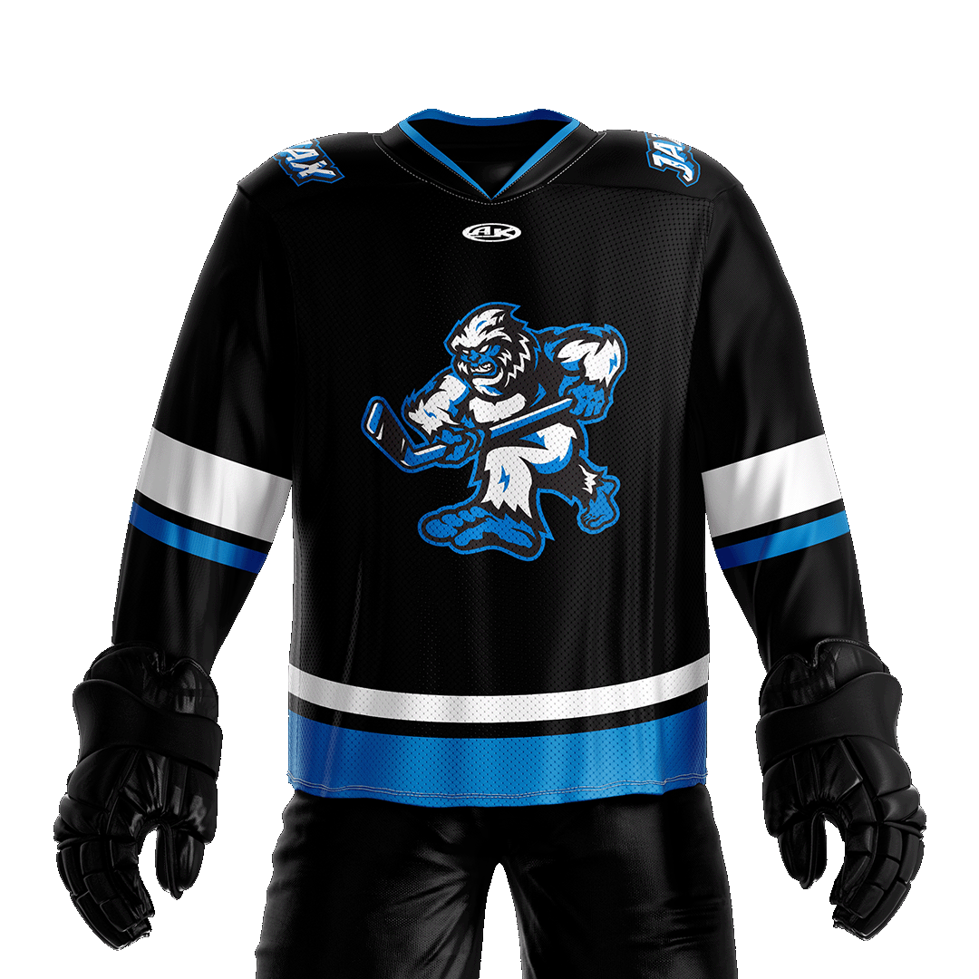 Jacksonville Icemen 26-27 Black Home Youth Jersey