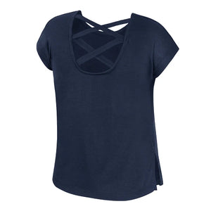 Jacksonville Icemen Colosseum Girls Ember Cross Back Tee