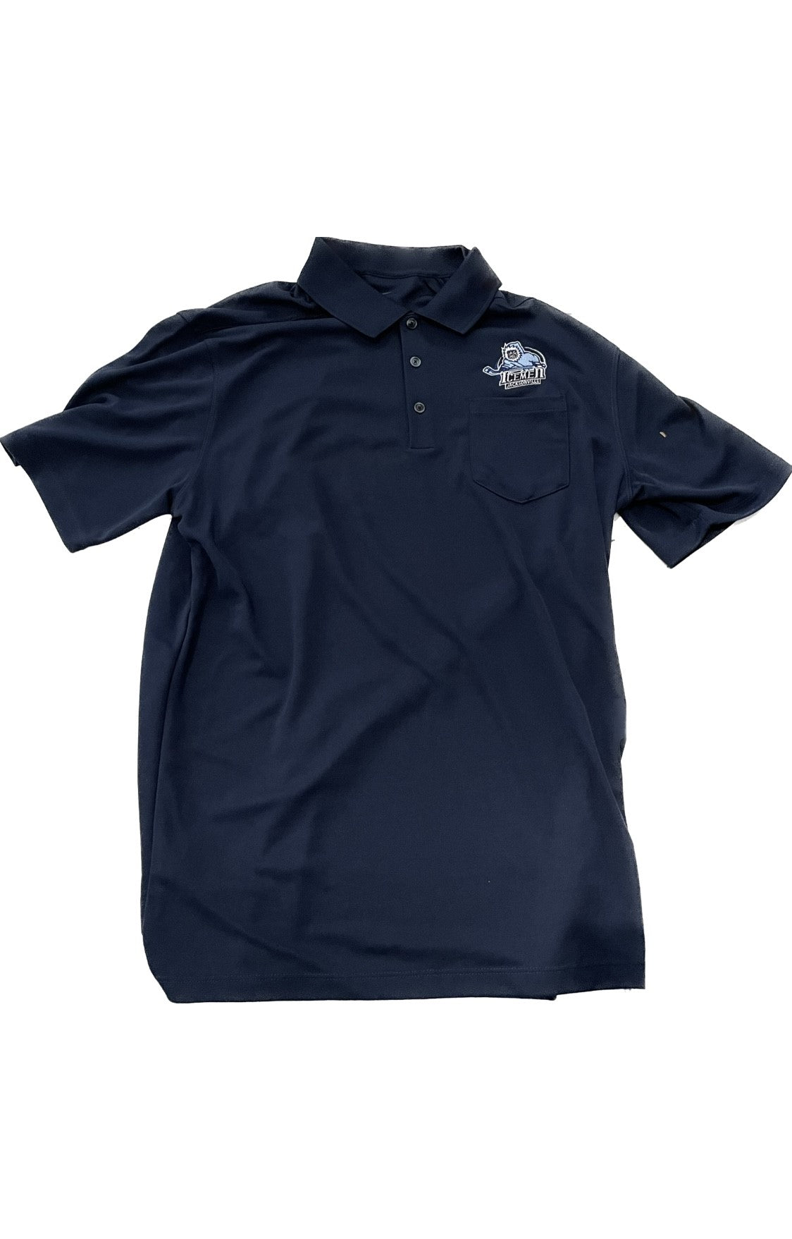 Jacksonville Icemen Nike Navy Primary Logo Adult Polo