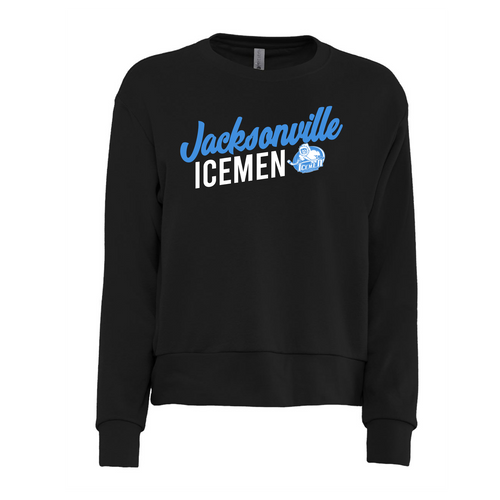 Jacksonville Icemen American Apparel Ladies Crewneck