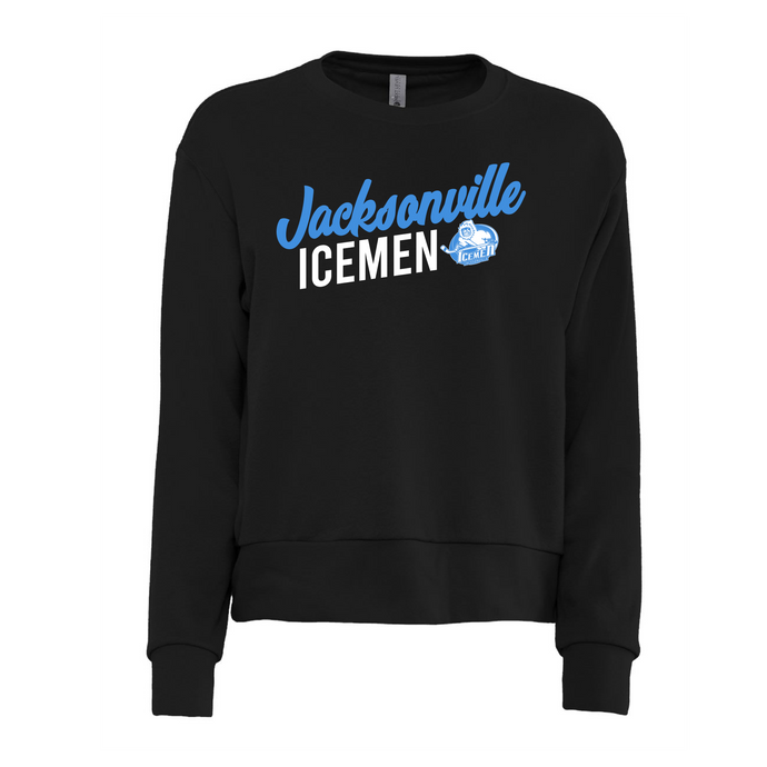 Jacksonville Icemen American Apparel Ladies Crewneck