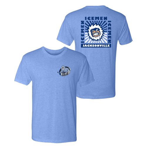 Jacksonville Icemen Sunspot Back Print Tee