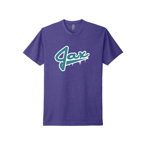 Jacksoville Icemen Retro Purple Tee