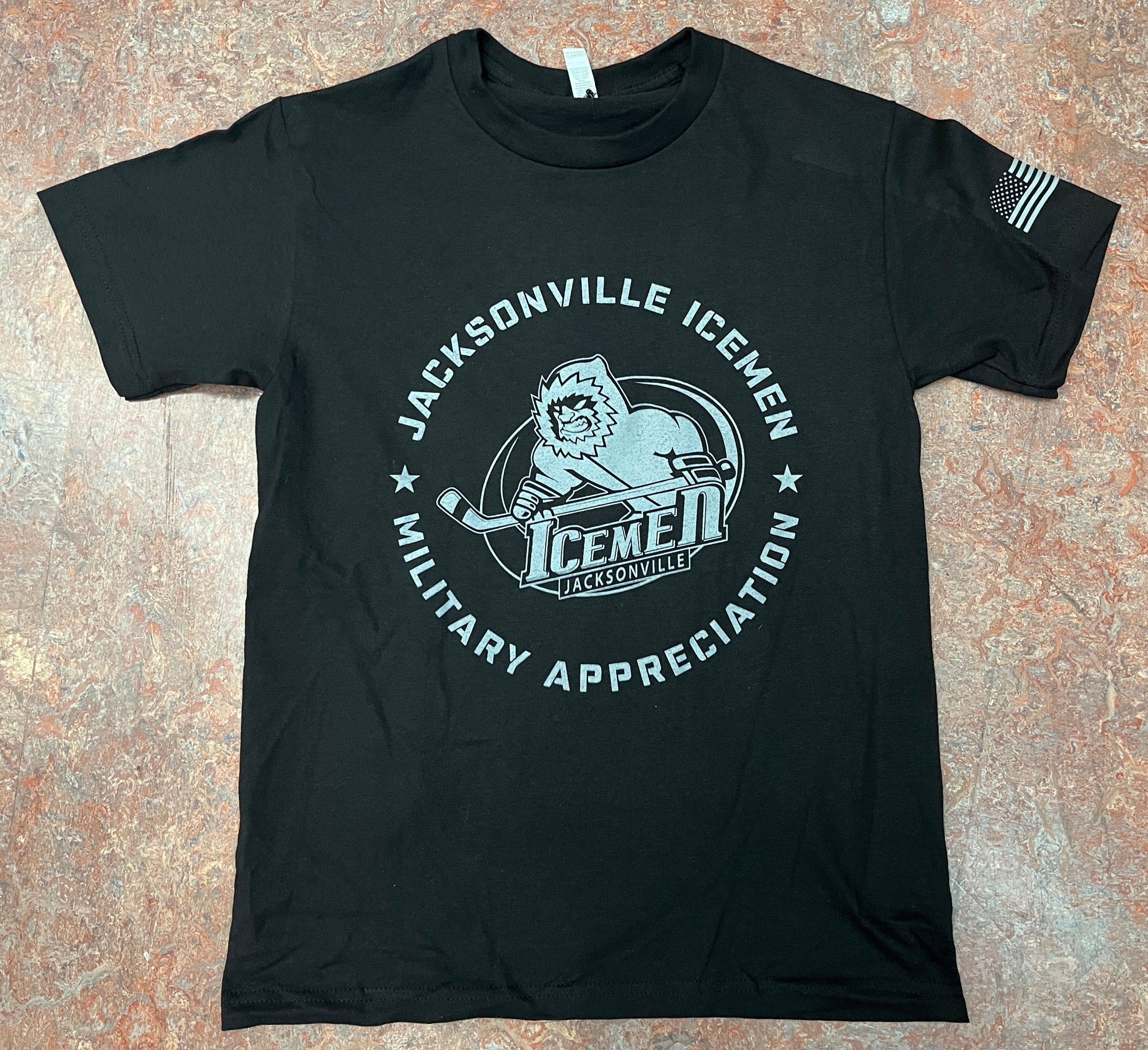 Jacksonville Icemen Military Appreciation Short Sleeve T