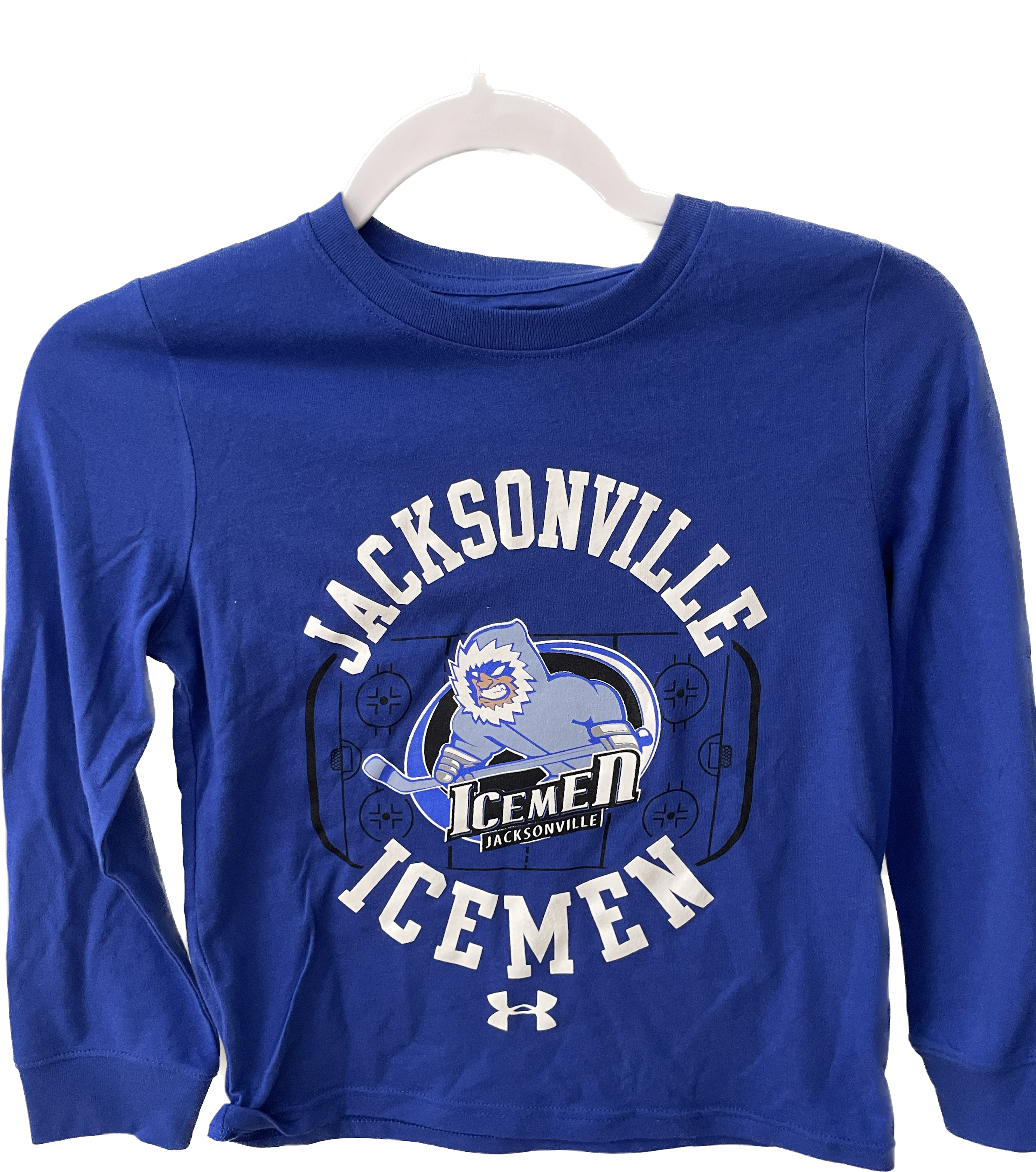 Jacksonville Icemen UA Youth Performance LS Tee