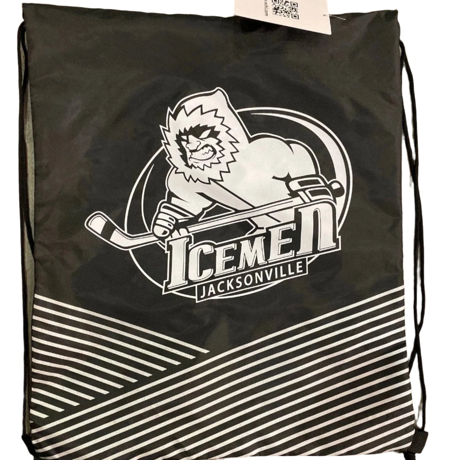 Jacksonville Icemen Drawstring Bag